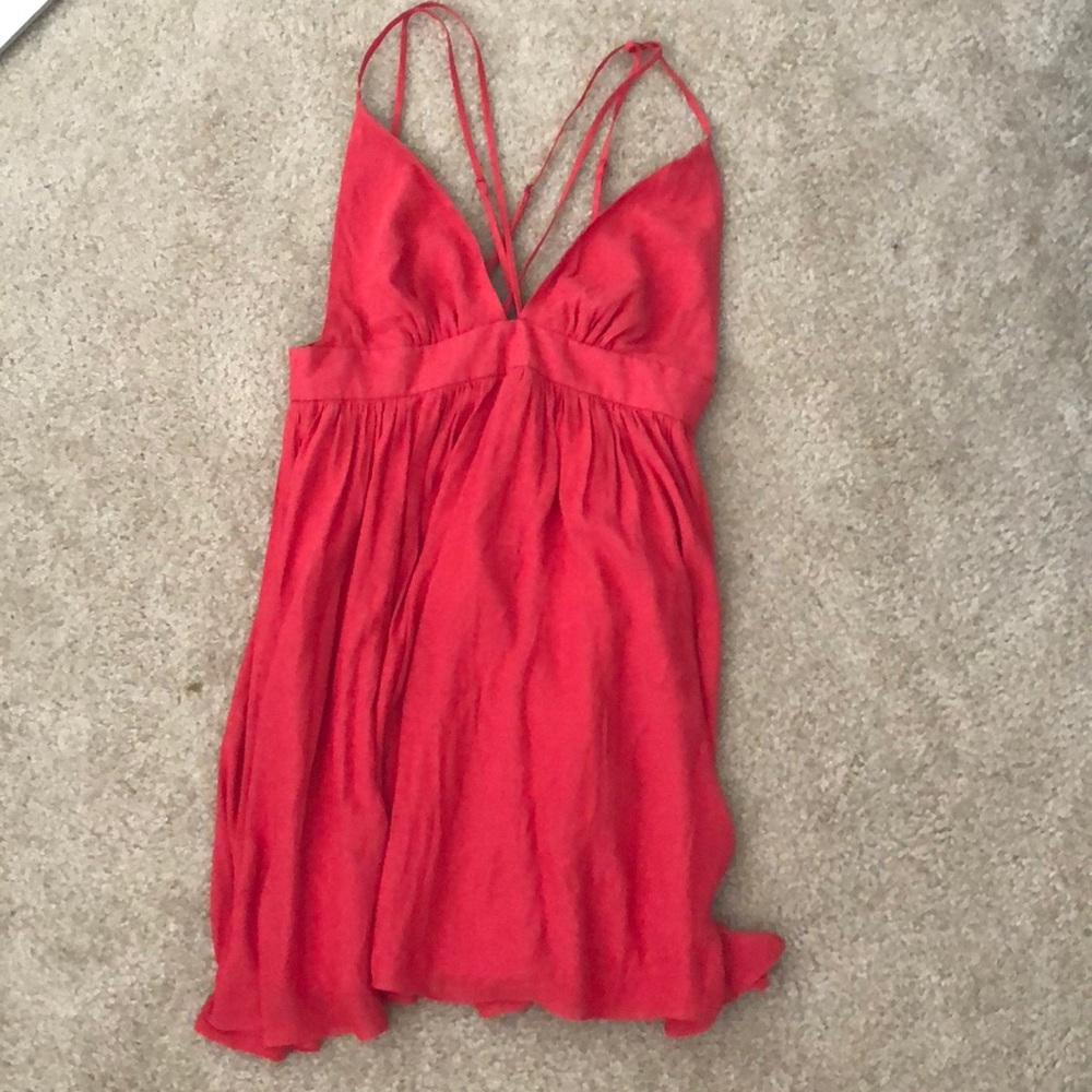 Red dress